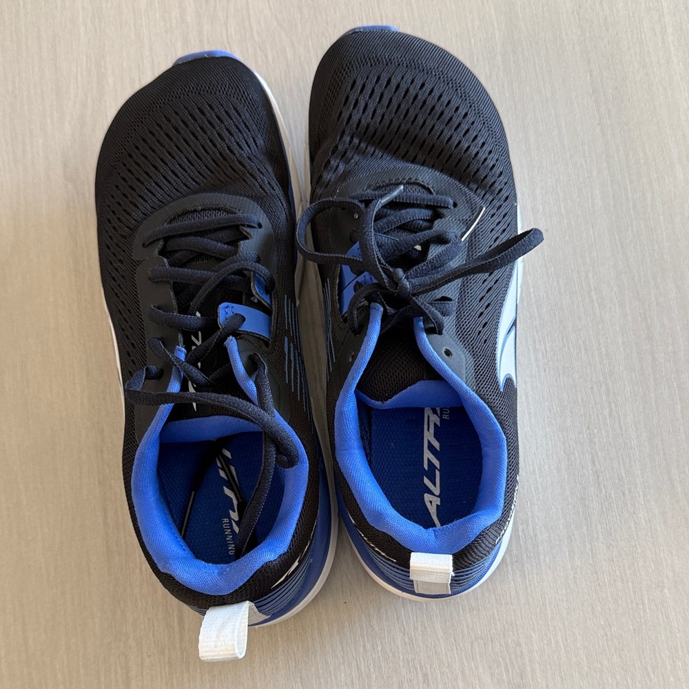 Altra Black and Blue Running Shoes